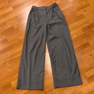 Express Wide Leg Cuffed Trousers